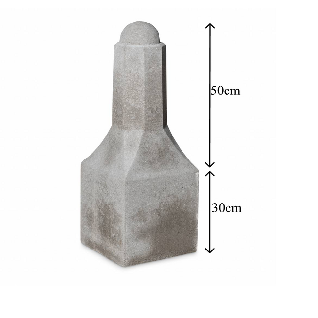 Amsterdammertje 80 cm - grijs of antraciet