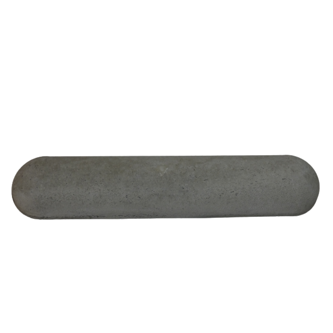 Varkensrug beton ROND grijs