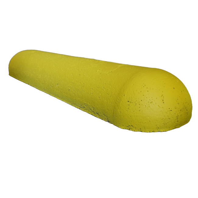 Traffictotaal Varkensrug beton ROND geel