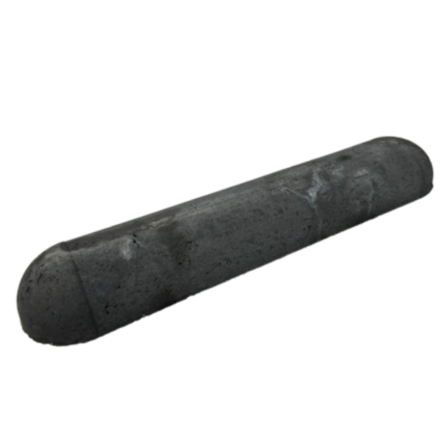 Varkensrug beton ROND antraciet