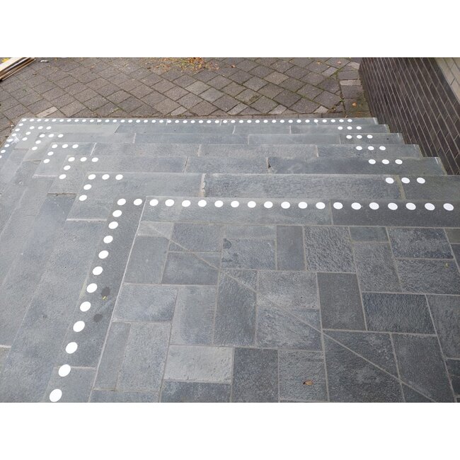 Markering trappen belijning