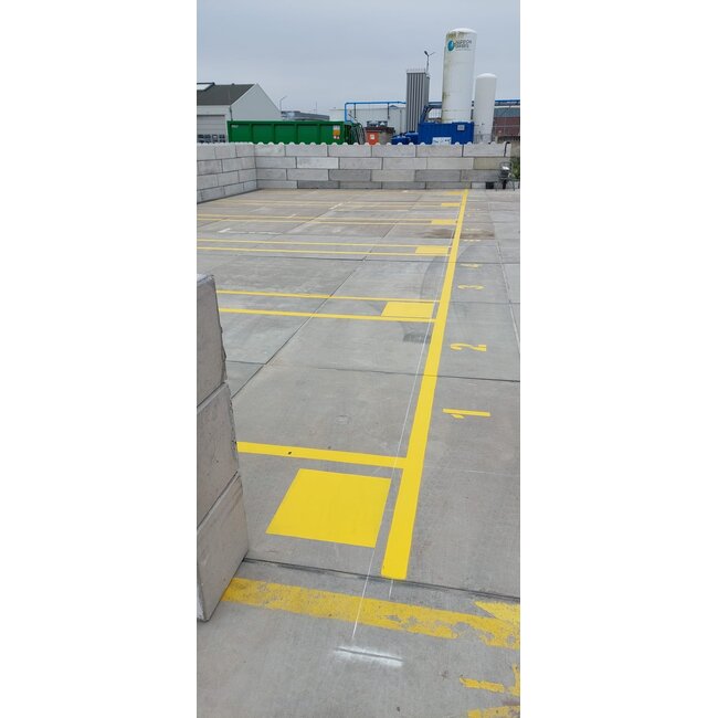 Opstelvakken belijning (buiten)