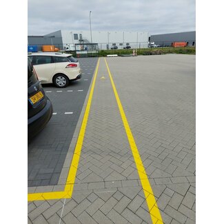 Looppaden belijning (buiten)