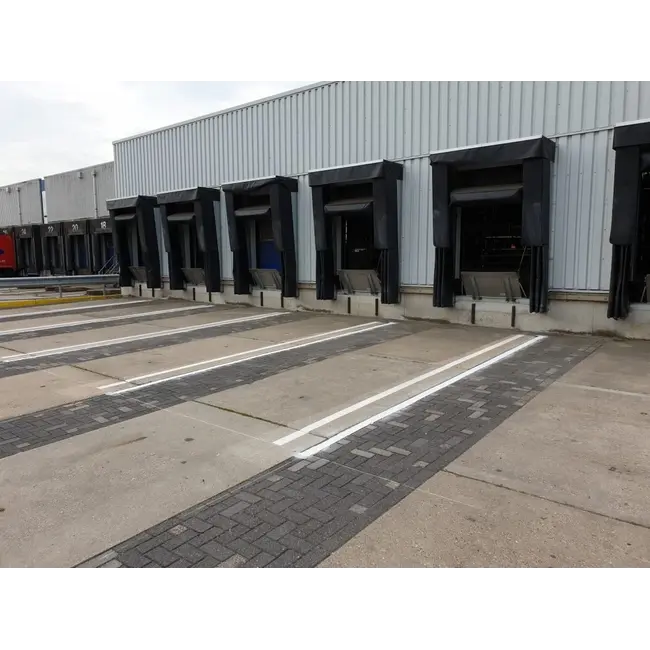 Docklijnen belijning (dichte lijn)