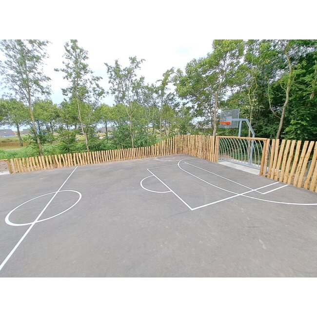 Wegmarkering en belijning (Basketbalveld en Voetbalveld) samengevoegd