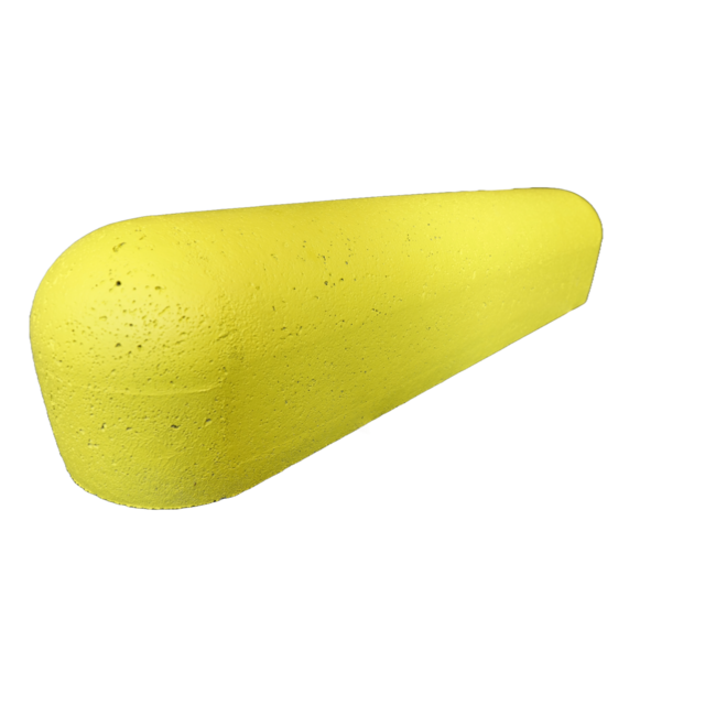 Traffictotaal Stootbanden beton ROND geel