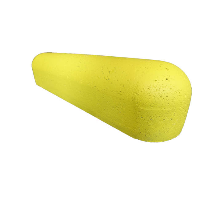 Traffictotaal Stootbanden beton ROND geel