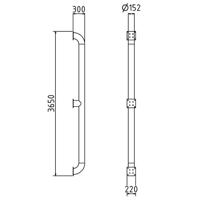 Wieldringers recht laad-en-losdok vrachtwagen blank
