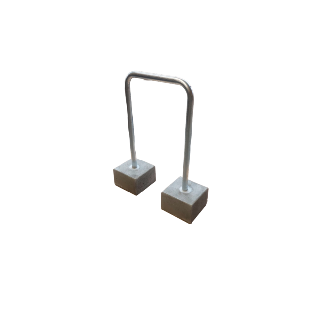 Traffictotaal Fietsbeugel 110x60 cm - met betonvoet