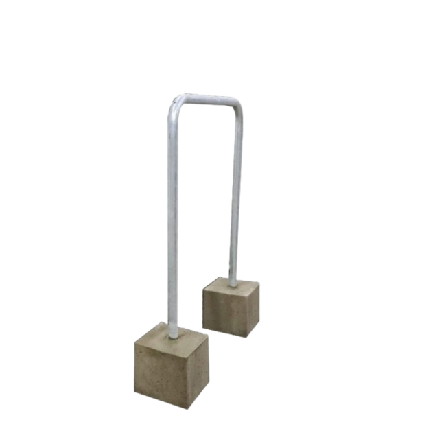 Traffictotaal Fietsbeugel 120x90 cm - met betonvoet