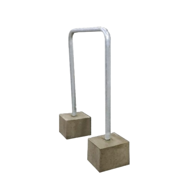 Traffictotaal Fietsbeugel 120x90 cm - met betonvoet