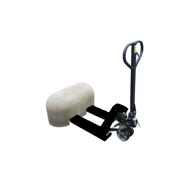 Jumboblokken grijs met lepelgaten