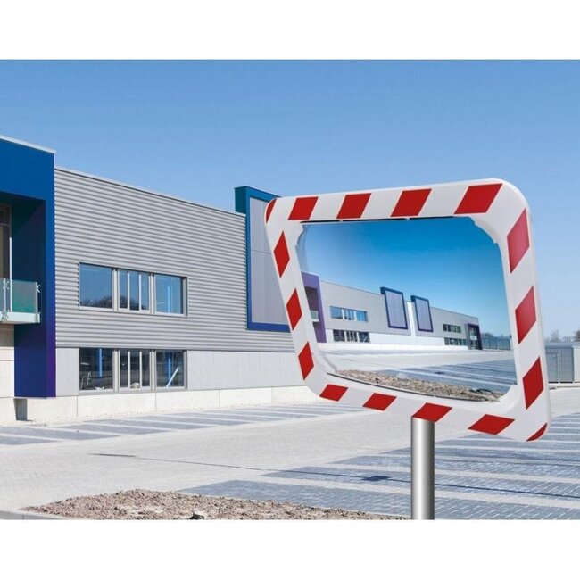 Verkeersspiegel (Polymir) rechthoekig