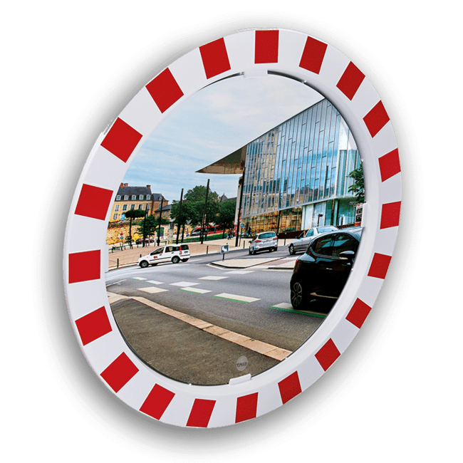 Verkeersspiegel (Polymir) rond