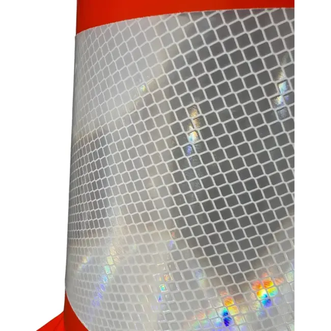 Verkeerskegel 50 cm met 2 reflecterende banden