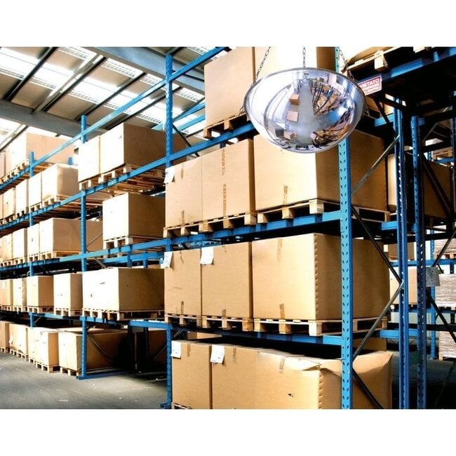 1/2 Hemisferische industriespiegel | PMMA