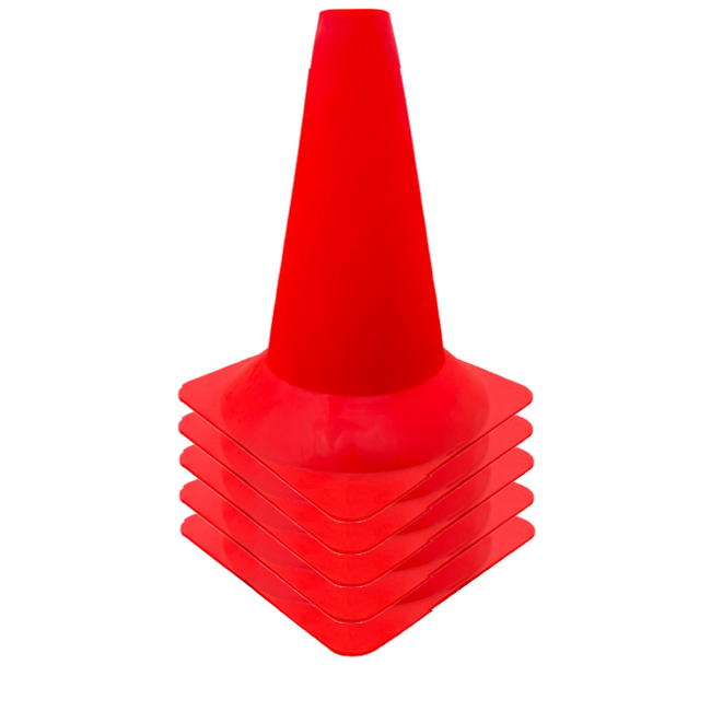 Verkeerskegel 30 cm zonder reflectie