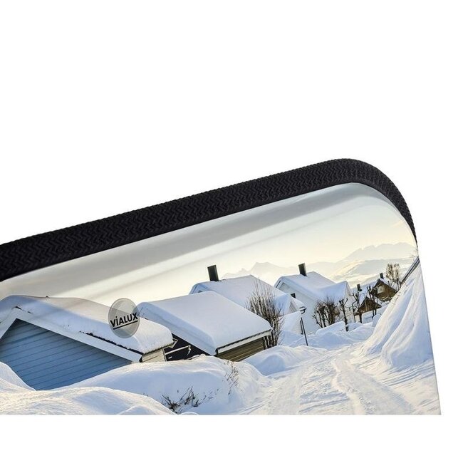 Vierkante multifunctionele spiegel (anti-vries) | Stainless steel