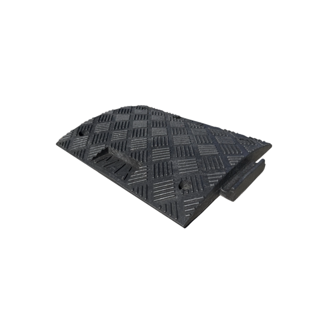 Verkeersdrempel middenelement kunststof 5cm hoog