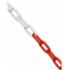 Stalen rood - wit ketting voor een kettingpaal