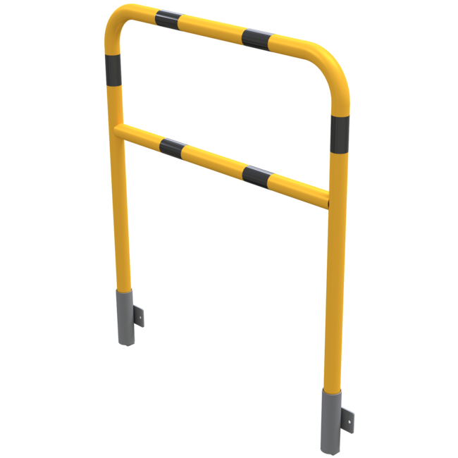 Veiligheidshek Ø 48 mm x 2,5 mm voor wandmontage