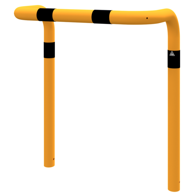 Veiligheidsbeugel verdiepte U-vorm diepte 450 mm Ø 76 x 2,6 mm