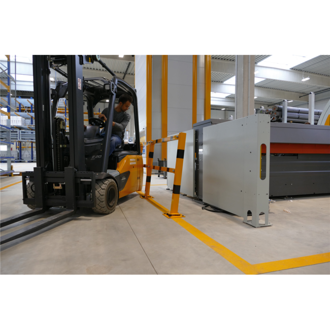 Flexibele beschermhek railing modules 70 x 70 mm