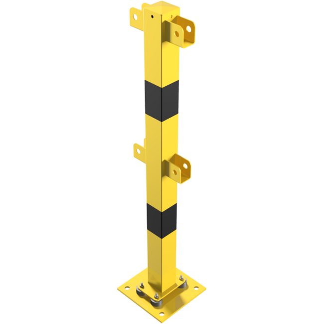 Flexibele beschermhek railing modules 70 x 70 mm