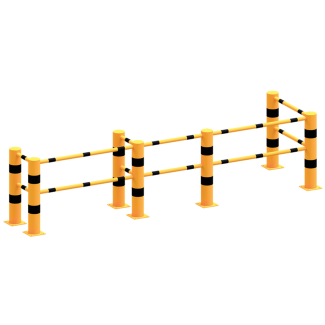 Beschermreling modules rond Ø 152,4 x 2,9 mm