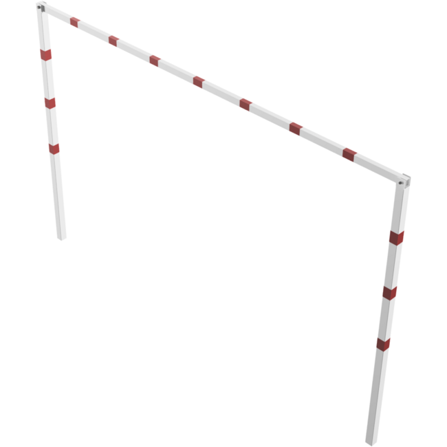Hoogtebegrenzer vaststaand 70 x 70 mm - doorrijhoogte 2000 mm