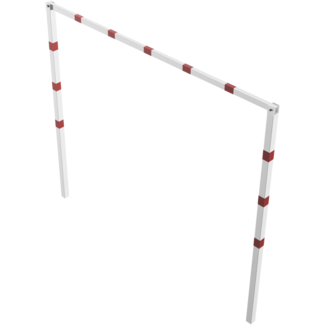 Hoogtebegrenzer vaststaand 70 x 70 mm - doorrijhoogte 2000 mm