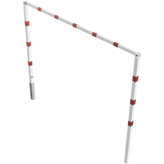 Hoogtebegrenzer zwenkbaar 70 x 70 mm - doorrijhoogte 2000 mm
