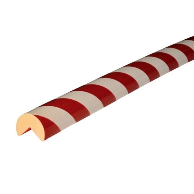 Hoekbeschermer schuimrubber - Type A+ Ø60mm