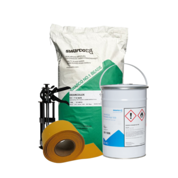 Thermoplast wegmarkering