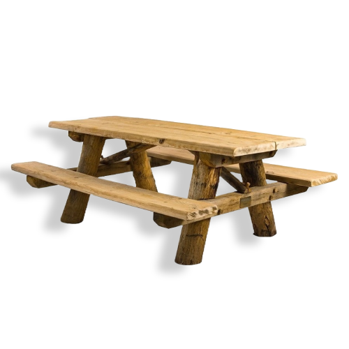 Houten picknicktafel