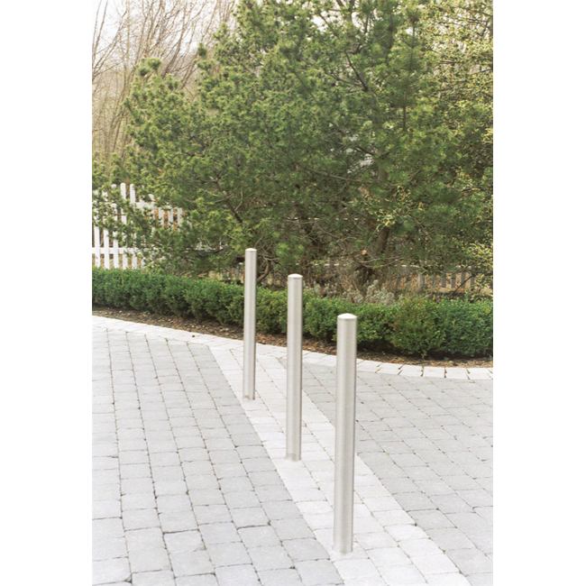 Afzetpaal rond Ø76 mm neerklapbaar | 900 mm bovengronds