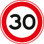 Traffictotaal RVV verkeersbord A01-30 | Snelheidsbord | 30 km/h