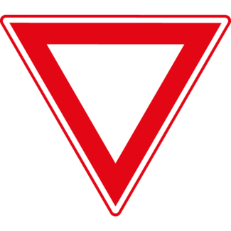 RVV Verkeersbord B06 | Voorrang verlenen