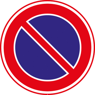 Traffictotaal RVV verkeersbord E01 | Parken/stilstaan | Parkeerverbod
