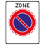 RVV verkeersbord E01zb | Zonebord | parkeerverbod