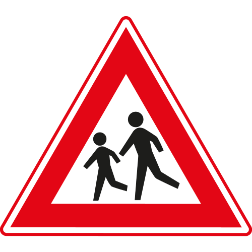 Waarschuwingsborden verkeersborden