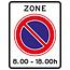 RVV verkeersbord E01ZBT | Zonebord | Parkeerverbod