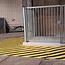 Markering gevarenzone geel-zwart