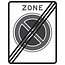 RVV verkeersbord E02ZE | Zonebord | Einde stilstaansverbod