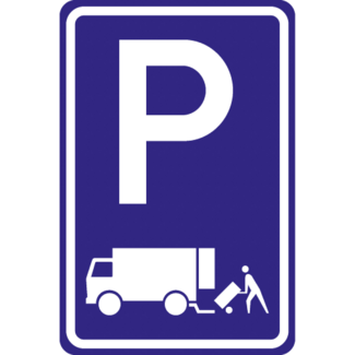 RVV verkeersbord E07 | Parkeerplaatsbord | Laden/lossen