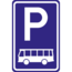 RVV verkeersbord E08D | Parkeerplaatsbord | Busplaats