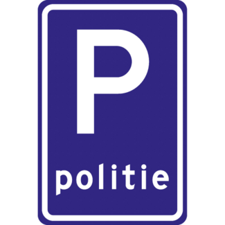 RVV verkeersbord E08L | Parkeerplaatsbord | Politieplaats