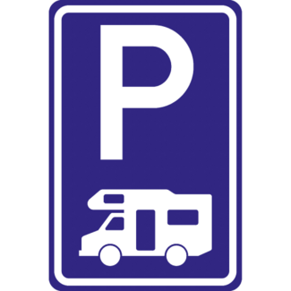 RVV verkeersbord E08N | Parkeerplaatsbord | Camperplaats
