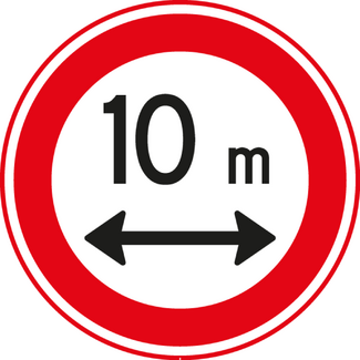 RVV verkeersbord C17 | Verboden voor te lange voertuigen