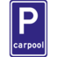 RVV verkeersbord E13 | Parkeerbord | Carpool